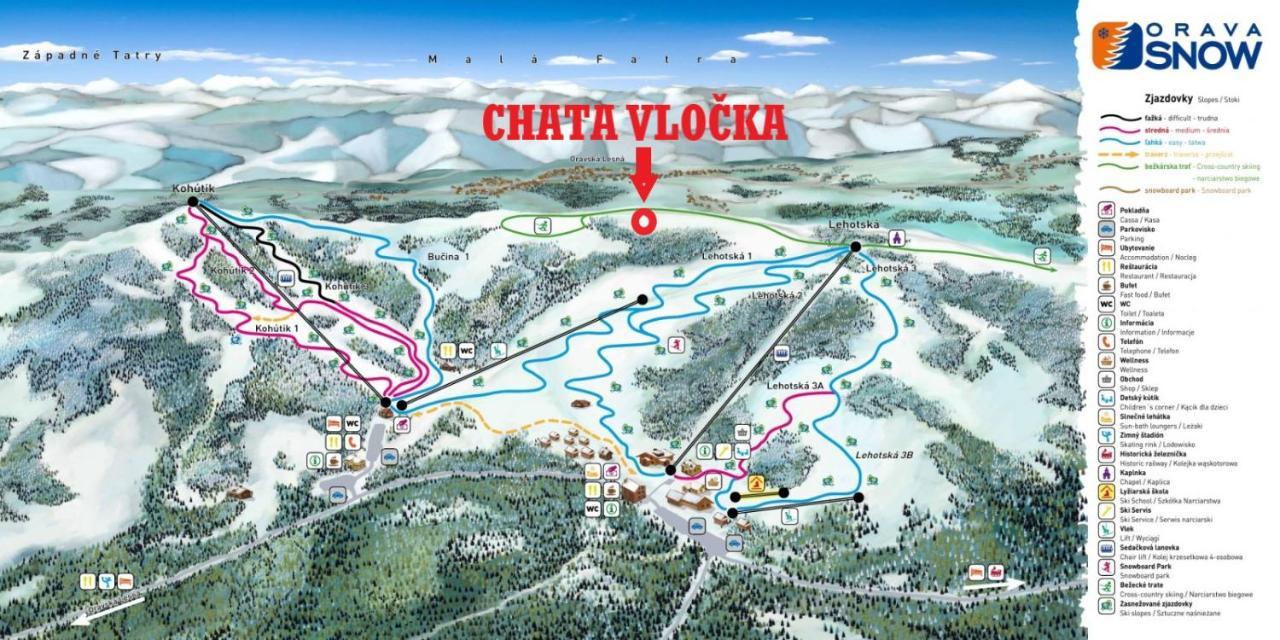 Vlocka - Orava Snow V Lyziarskom Stredisku *